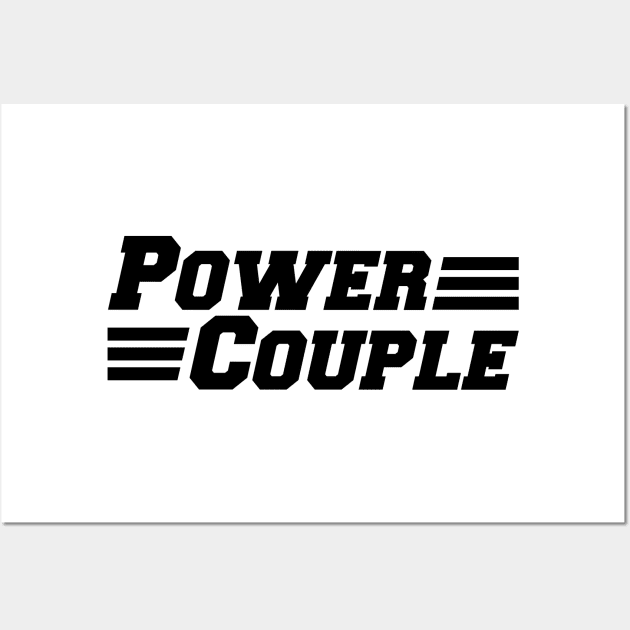 Power Couple Wall Art by KC Happy Shop